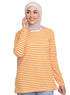Orange Striped Long - Sleeve - Khotwh