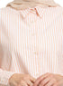 Orange Stripped Over - Size Shirt - Khotwh