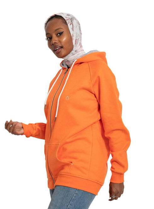 Orange SW - Medium Zipper - Khotwh