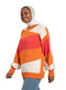 Orange Wave Pullover - Khotwh