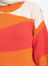 Orange Wave Pullover - Khotwh