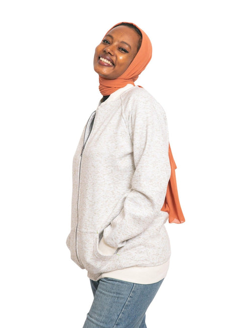 Paris White Sweater - Khotwh