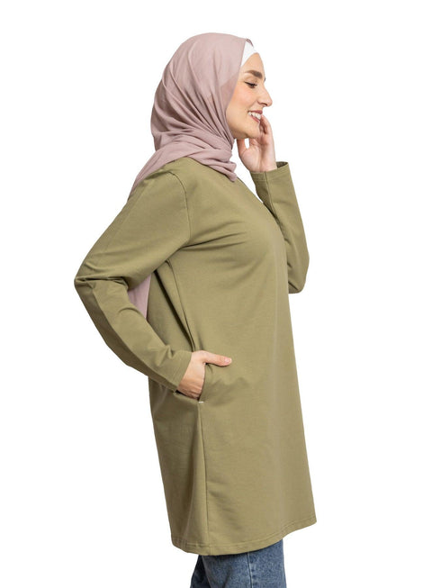 Parsely Basic Tunic - Love - Khotwh