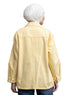 Pastel Yellow Gabardine Jacket 4 - Khotwh