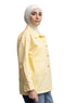 Pastel Yellow Gabardine Jacket 4 - Khotwh