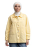 Pastel Yellow Gabardine Jacket 4 - Khotwh