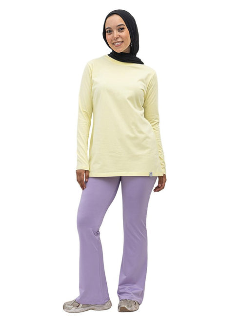 Pastel Yellow Long-Sleeve - Khotwh