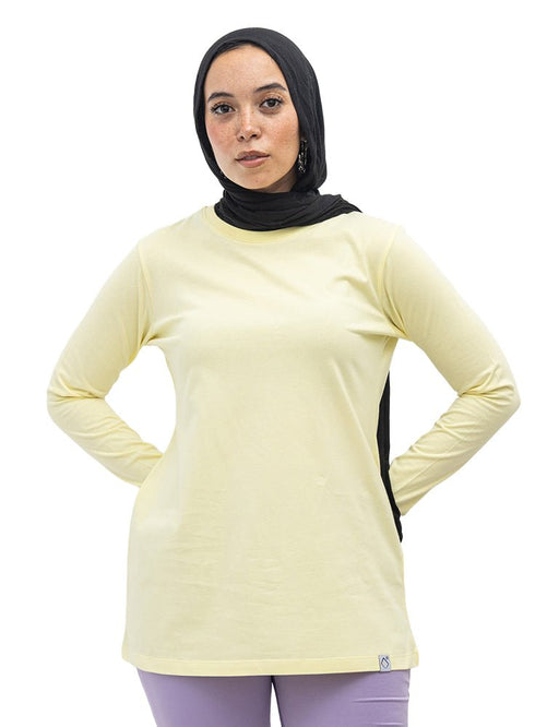 Pastel Yellow Long-Sleeve - Khotwh