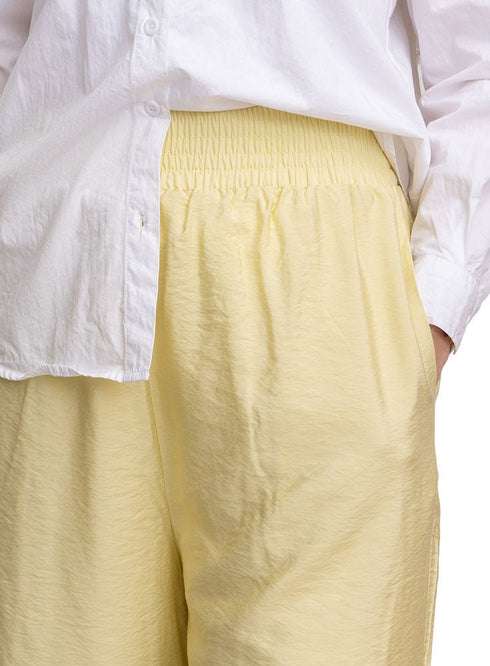 Pastel Yellow RD - Wide Leg Pant - Khotwh