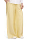Pastel Yellow RD - Wide Leg Pant - Khotwh