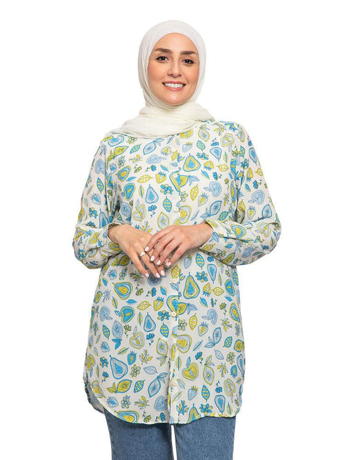 Pears L.Printed Blouse - Khotwh