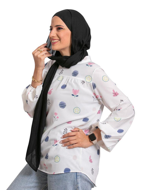 Pink Design 1 Blouse - Khotwh