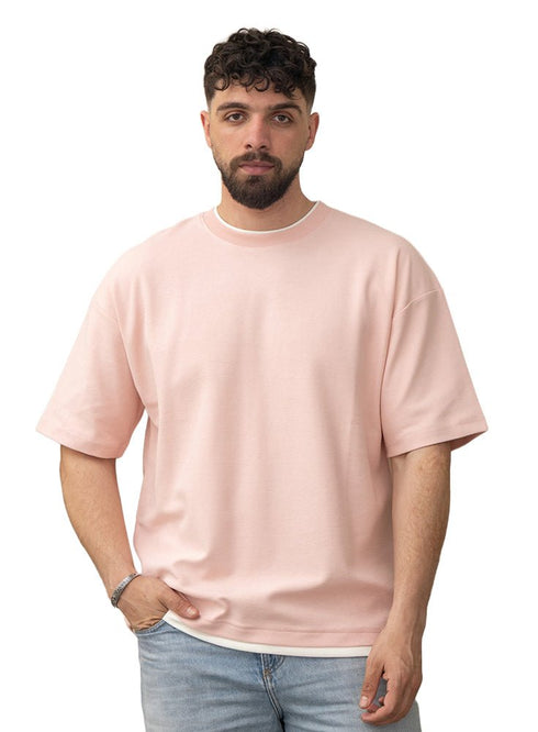 Pink Design 3001 NF - Round T-Shirt - Khotwh