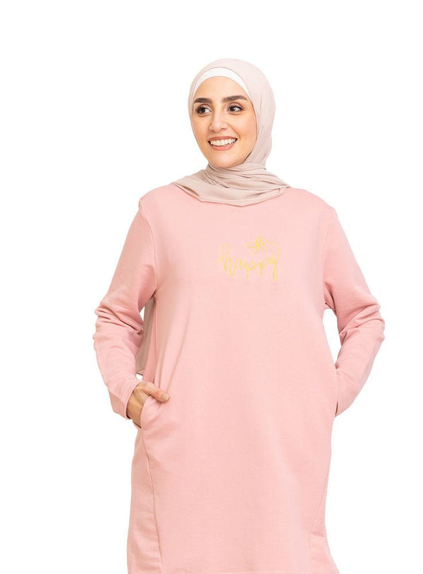Pink E - Pocket Tunic Design 10 - Khotwh
