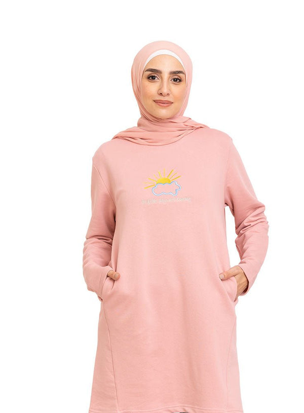 Pink E - Pocket Tunic Design 9 - Khotwh