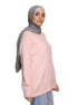 Pink Fluffy Over Size Pullover - Khotwh