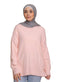 Pink Fluffy Over Size Pullover - Khotwh