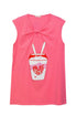 Pink knot Night Shirt - Design 3 - Khotwh