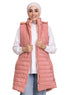 Pink L - Cut Double Face Jacket - Khotwh