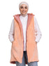 Pink L - Cut Double Face Jacket - Khotwh
