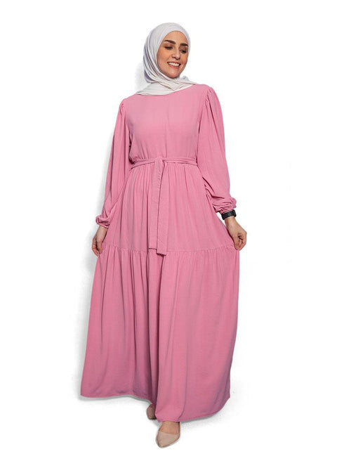 Pink Lady Basic Summer Dress - Khotwh