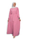 Pink Lady Basic Summer Dress - Khotwh