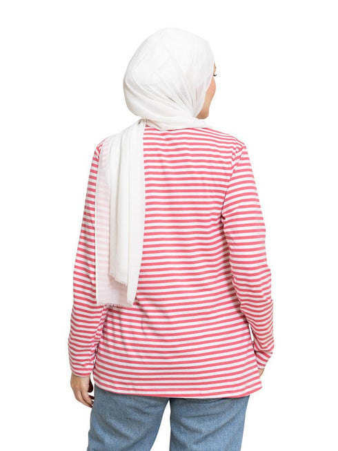 Pink Lines Long Sleeve - Khotwh