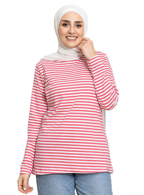 Pink Lines Long Sleeve - Khotwh
