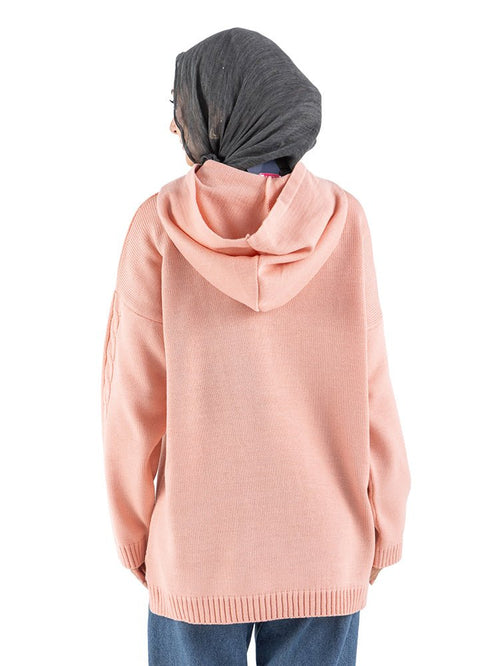 Pink plexus Hoodie Pullover - Khotwh