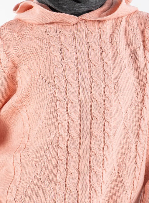 Pink plexus Hoodie Pullover - Khotwh