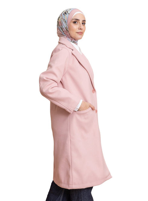 Pink RD - Basic Feather Jacket - Khotwh