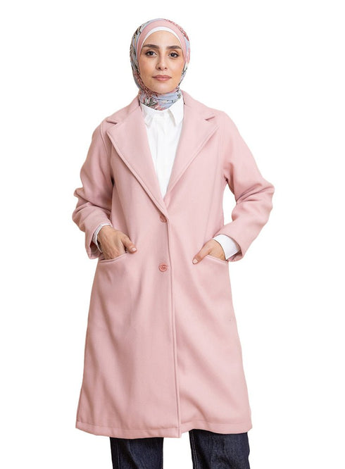 Pink RD - Basic Feather Jacket - Khotwh