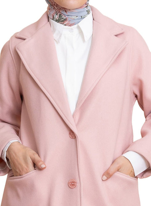 Pink RD - Basic Feather Jacket - Khotwh