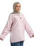 Pink RD- Jacquard Embroidered Shirt - Khotwh