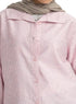 Pink RD- Jacquard Embroidered Shirt - Khotwh