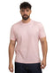 Pink Relaxed Round T-Shirt - Khotwh