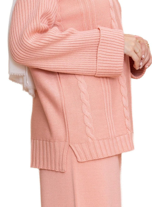 Pink Upside sleeve plexus suit - Khotwh