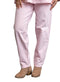 Pink Wide Gabardine Pants - Khotwh