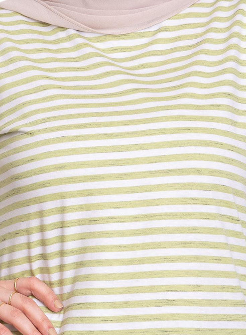 Pistachio Lines Long Sleeve - Khotwh