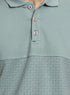 Point - Aqua Foam C - block Polo Shirt - Khotwh