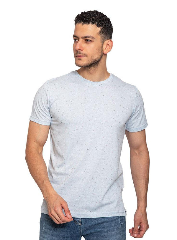 Point B.Blue Round T-Shirt - Khotwh