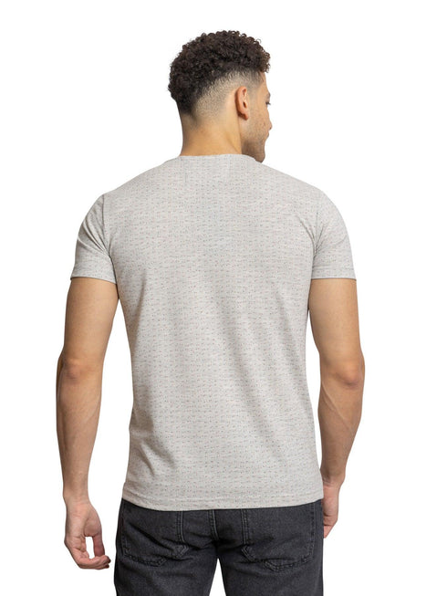 Point - Cloud Printed Round Pique - Khotwh