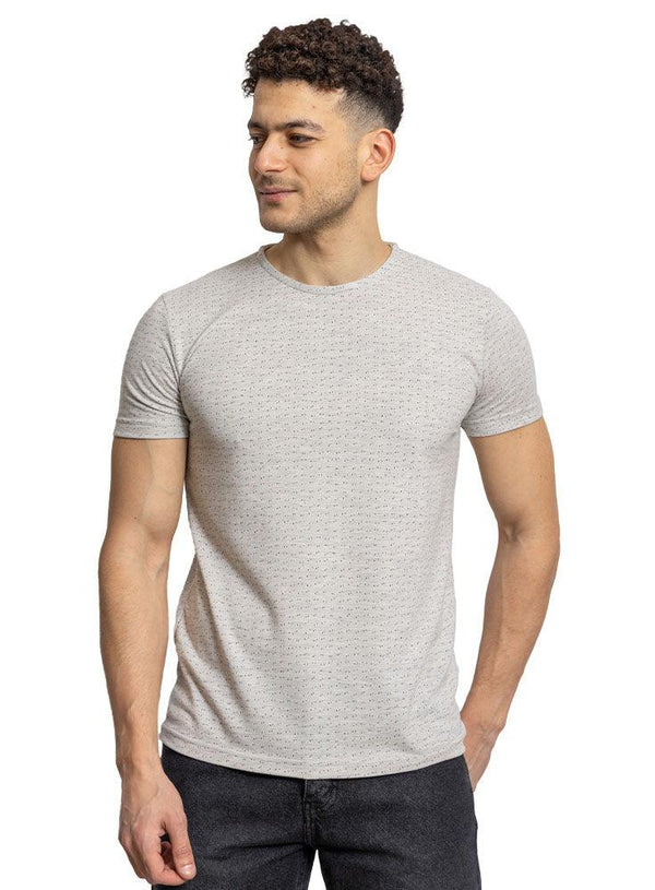 Point - Cloud Printed Round Pique - Khotwh