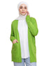 Pool Green Basic Pocket Cardigan - Khotwh