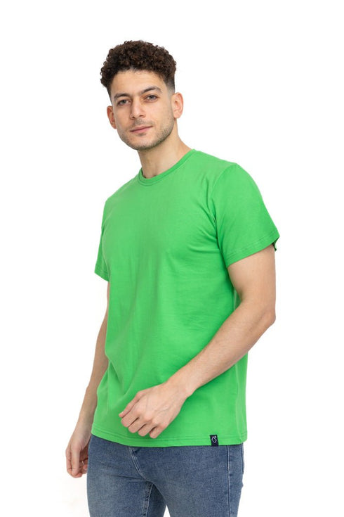 Pool Green Regular Round T-shirt - Khotwh