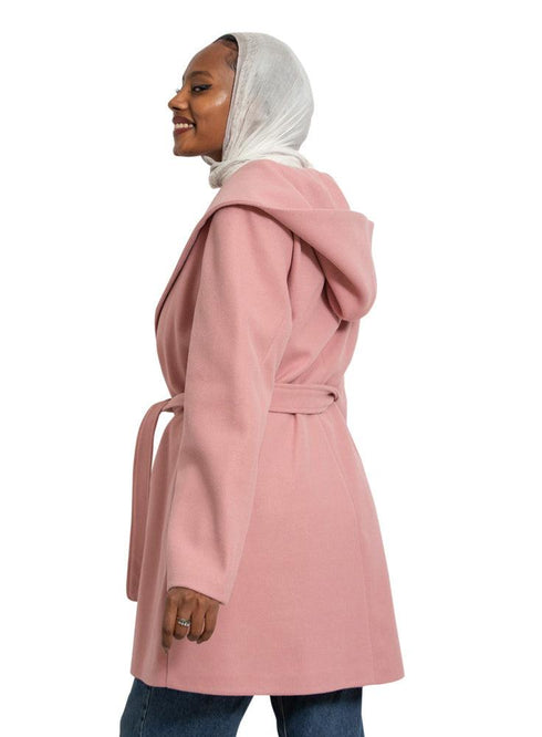 Posh Pink Feather Jacket - Khotwh