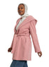 Posh Pink Feather Jacket - Khotwh
