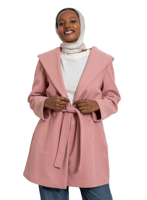 Posh Pink Feather Jacket - Khotwh