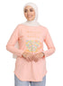 Powder Rose - Design 28 Printed Long - Sleeve - Khotwh