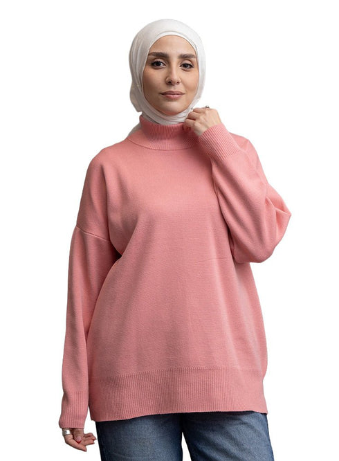 Powder Rose Over Size Half Cole - Khotwh